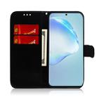 For Galaxy S20 Ultra Mirror-like Magnetic Attraction Horizontal Flip Leather Case with Lanyard, Support Holder & Card Slot & Wallet(Blue) - 9