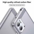 For Xiaomi Redmi Note 11E Brushed Texture Carbon Fiber TPU Case(Grey) - 4