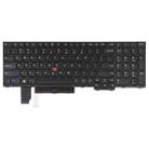 US Version Keyboard with Pointing For Lenovo Thinkpad P15V L15(Black) - 1