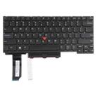 US Version Keyboard with Pointing For Lenovo Thinkpad E14 Gen 1 Gen 2(Black) - 1