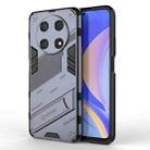 For Huawei Nova Y90/Enjoy 50 Pro Punk Armor 2 in 1 PC + TPU Shockproof Phone Case with Invisible Holder(Grey) - 1