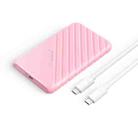 ORICO 25PW1C-C3 Type-C to Type-C 2.5 inch External Storage Hard Drive Case(Pink) - 1