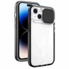 For iPhone 14 Pro Max Sliding Camera Phone Case (Black) - 1