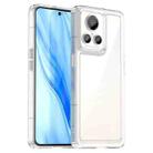 For Realme GT2 Explorer Master Colorful Series Acrylic + TPU Phone Case(Transparent) - 1