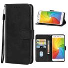 For vivo Y69 Leather Phone Case(Black) - 1