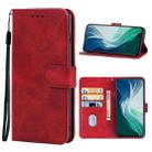 For Xiaomi Mi 11X Pro Leather Phone Case(Red) - 1