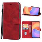 For ZTE S30 Pro Leather Phone Case(Red) - 1