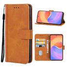 For ZTE S30 Pro Leather Phone Case(Brown) - 1