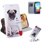 For LG K40S Combined Pattern Magnetic Attraction Horizontal Flip Leather Case, Support Holder & Card Slot & Wallet(Pugs) - 1