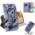 For Galaxy A70s Combined Pattern Magnetic Attraction Horizontal Flip Leather Case, Support Holder & Card Slot & Wallet(Tiger) - 1