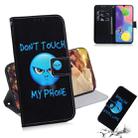 For Galaxy A70s Combined Pattern Magnetic Attraction Horizontal Flip Leather Case, Support Holder & Card Slot & Wallet(Anger) - 1