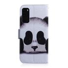 For Galaxy S20 Combined Pattern Magnetic Attraction Horizontal Flip Leather Case, Support Holder & Card Slot & Wallet(Panda) - 3