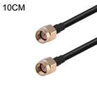 RP-SMA Male to RP-SMA Male RG174 RF Coaxial Adapter Cable, Length: 10cm - 1