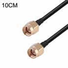 SMA Male to SMA Male RG174 RF Coaxial Adapter Cable, Length: 10cm - 1