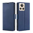 For Realme GT2 Explorer Master Ultra-thin Voltage Side Buckle Leather Phone Case(Blue) - 1