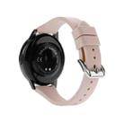 20mm Universal T-buckle Silicone Watch Band(Pink Sand) - 1