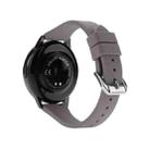 20mm Universal T-buckle Silicone Watch Band(Coast Grey) - 1