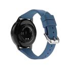 22mm Universal T-buckle Silicone Watch Band(Ice Ocean Blue) - 1