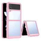 For Samsung Galaxy Z Flip3 5G Colorful Series Acrylic + TPU Phone Case(Pink) - 1
