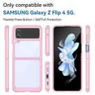For Samsung Galaxy Z Flip3 5G Colorful Series Acrylic + TPU Phone Case(Pink) - 2
