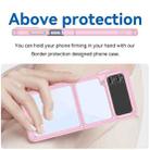For Samsung Galaxy Z Flip3 5G Colorful Series Acrylic + TPU Phone Case(Pink) - 4