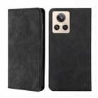 For Realme GT2 Explorer Master Skin Feel Magnetic Horizontal Flip Leather Phone Case(Black) - 1