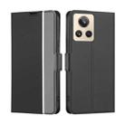 For Realme GT2 Explorer Master Twill Texture Side Button Leather Phone Case(Black) - 1