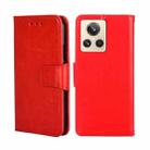 For Realme GT2 Explorer Master Crystal Texture Leather Phone Case(Red) - 1