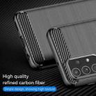 For Samsung Galaxy F23 Brushed Texture Carbon Fiber TPU Phone Case(Black) - 4