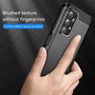 For Samsung Galaxy F23 Brushed Texture Carbon Fiber TPU Phone Case(Black) - 5