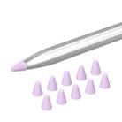 10 in 1 / Set Silicone Nib Cap For Huawei Pencil(Lavender) - 1