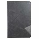 For Samsung Galaxy Tab S7 FE/Tab S7+/Tab S8+ Prismatic Leather Tablet Case(Black) - 2
