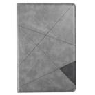 For Samsung Galaxy Tab S7 FE/Tab S7+/Tab S8+ Prismatic Leather Tablet Case(Grey) - 2