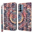 For OnePlus Nord N200 5G 3D Painted Leather Phone Case(Color Mandala) - 1