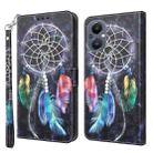 For OPPO A96 5G / Reno7 Z 3D Painted Leather Phone Case(Colorful Dreamcatcher) - 1