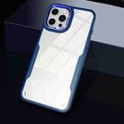 For iPhone 13 Pro Max Transparent Acrylic + TPU Phone Case (Blue) - 1