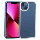 For iPhone 13 Two-color Shield TPU + PC Phone Case(Royal Blue) - 1