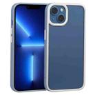 For iPhone 13 Pro Two-color Shield TPU + PC Phone Case (Light Blue) - 1