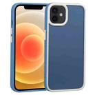 For iPhone 12 Two-color Shield TPU + PC Phone Case(Royal Blue) - 1