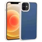 For iPhone 12 Two-color Shield TPU + PC Phone Case(White) - 1