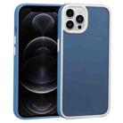 For iPhone 12 Pro Two-color Shield TPU + PC Phone Case(Royal Blue) - 1