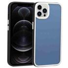 For iPhone 12 Pro Two-color Shield TPU + PC Phone Case(Black) - 1