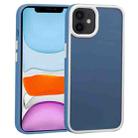 For iPhone 11 Two-color Shield TPU + PC Phone Case (Royal Blue) - 1