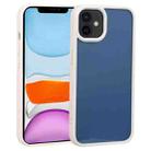 For iPhone 11 Two-color Shield TPU + PC Phone Case (White) - 1