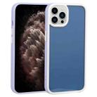 For iPhone 11 Pro Max Two-color Shield TPU + PC Phone Case (Purple) - 1