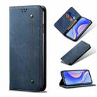 For Huawei nova Y90 4G/Enjoy 50 Pro Denim Texture Casual Style Horizontal Flip Leather Phone Case(Blue) - 1