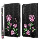 For Sony Xperia 5 II 3D Painted Leather Phone Case(Rose) - 1
