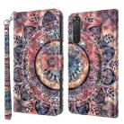 For Sony Xperia 5 II 3D Painted Leather Phone Case(Color Mandala) - 1