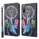 For Sony Xperia 10 II 3D Painted Leather Phone Case(Colorful Dreamcatcher) - 1