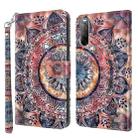 For Sony Xperia 10 II 3D Painted Leather Phone Case(Color Mandala) - 1